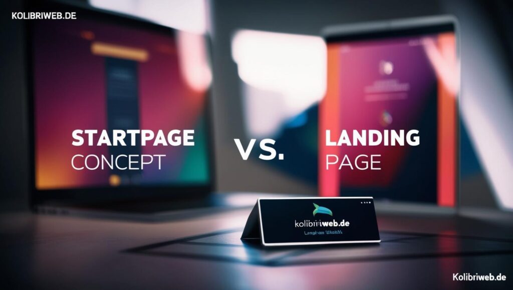 Startseite vs. Landingpage: Der ultimative Guide